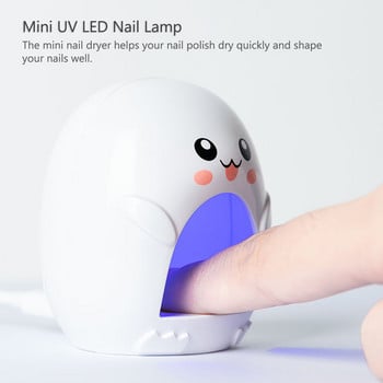 Bestauty Mini UV LED лампа за нокти Гел лак за сушене на нокти Лампа за втвърдяване на лепило за нокти UV светлина за нокти LED терапевтична лампа Инструменти за ноктопластика