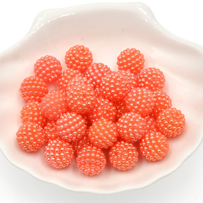 10mm 12mm 14mm 16mm 20mm imitatsioonpärlid akrüül Bayberry ümmargused lahtised vahedega helmed ehete valmistamiseks Käsitsi valmistatud