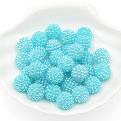 10mm 12mm 14mm 16mm 20mm imitatsioonpärlid akrüül Bayberry ümmargused lahtised vahedega helmed ehete valmistamiseks Käsitsi valmistatud