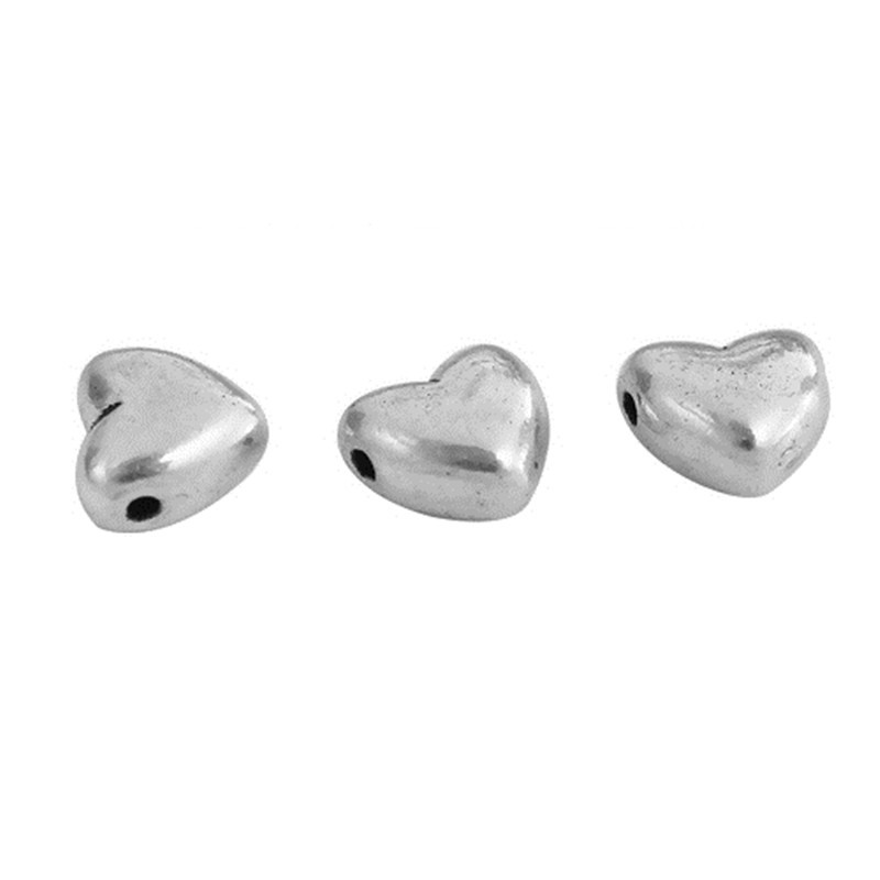 Doreen Box 10 PCs Veinpunane südamega akrüülhelmed marmorist efektiga ehete tegemiseks helmeste tegemiseks Leiud 14x14mm, auk: umbes 2,2 mm,