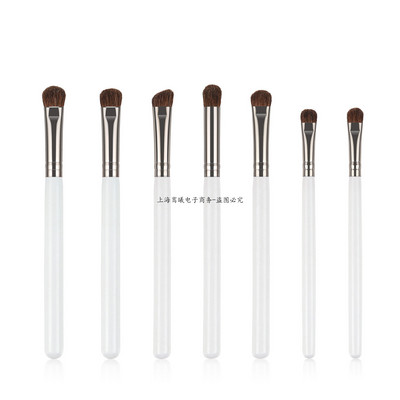 Uus 7 tk/komplekt Lauvärvipintslite komplekt Meigipintslid Soft Beauty Odavad lauvärvid Silmapliiats Hobusekarvu Pintslite Komplekt Kosmeetilised Tööriistad