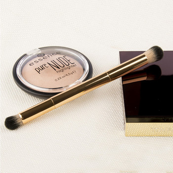 The Creaseless Airbrusher Concealer Четка за грим Double-Ended Buff Blending Contouring Conceal Shading Beauty Cosmetics Tools