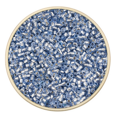 2mm 11/0 ühtlane lahtine toru hõbedane värv sees seemnehelmed Tšehhi klaashelmed käevõrud kaelakee sõrmus seemnehelmete valmistamine isetegemiseks