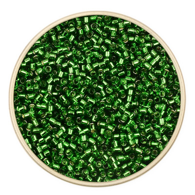 2mm 11/0 ühtlane lahtine toru hõbedane värv sees seemnehelmed Tšehhi klaashelmed käevõrud kaelakee sõrmus seemnehelmete valmistamine isetegemiseks