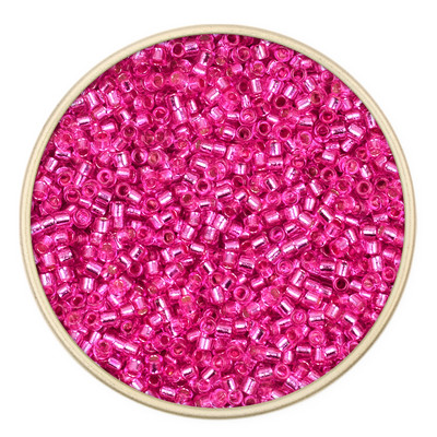 2mm 11/0 ühtlane lahtine toru hõbedane värv sees seemnehelmed Tšehhi klaashelmed käevõrud kaelakee sõrmus seemnehelmete valmistamine isetegemiseks