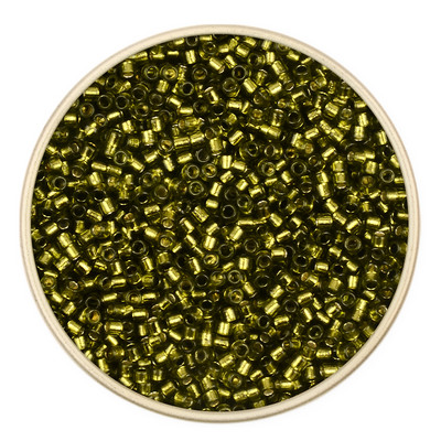 2mm 11/0 ühtlane lahtine toru hõbedane värv sees seemnehelmed Tšehhi klaashelmed käevõrud kaelakee sõrmus seemnehelmete valmistamine isetegemiseks