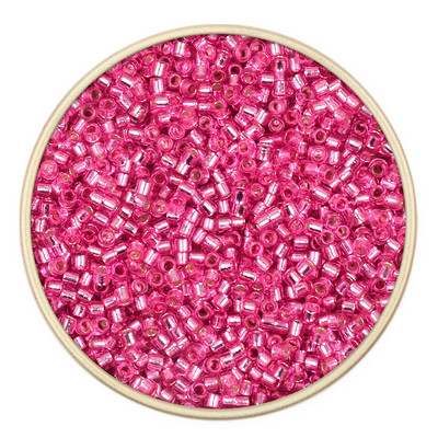 2mm 11/0 ühtlane lahtine toru hõbedane värv sees seemnehelmed Tšehhi klaashelmed käevõrud kaelakee sõrmus seemnehelmete valmistamine isetegemiseks