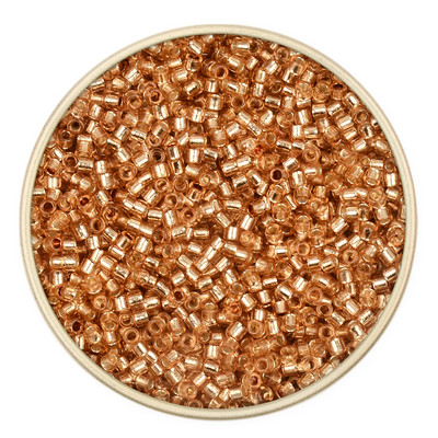 2mm 11/0 ühtlane lahtine toru hõbedane värv sees seemnehelmed Tšehhi klaashelmed käevõrud kaelakee sõrmus seemnehelmete valmistamine isetegemiseks