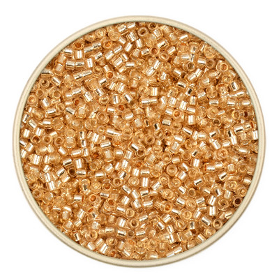 2mm 11/0 ühtlane lahtine toru hõbedane värv sees seemnehelmed Tšehhi klaashelmed käevõrud kaelakee sõrmus seemnehelmete valmistamine isetegemiseks