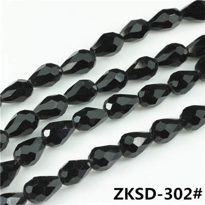 Kristallripats 3x5mm 6x8mm, punane pisar, klaashelmed ehete valmistamise tarvikute hulgimüük