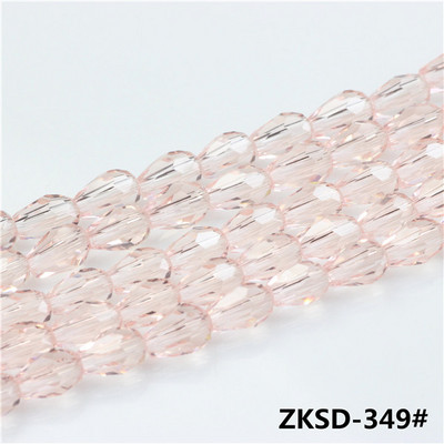 Kristallripats 3x5mm 6x8mm, punane pisar, klaashelmed ehete valmistamise tarvikute hulgimüük