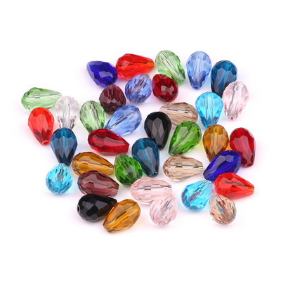 Kristallripats 3x5mm 6x8mm, punane pisar, klaashelmed ehete valmistamise tarvikute hulgimüük