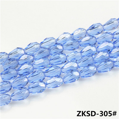 Kristallripats 3x5mm 6x8mm, punane pisar, klaashelmed ehete valmistamise tarvikute hulgimüük