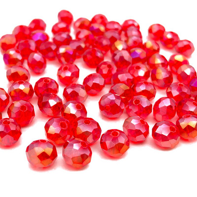 2 3 4 6mm Fațetate Rondelle Austria mărgele de sticlă de cristal pentru realizarea de bijuterii DIY margele distanțare libere cercei brățări consumabile