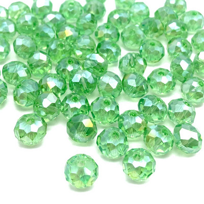 2 3 4 6mm Fațetate Rondelle Austria mărgele de sticlă de cristal pentru realizarea de bijuterii DIY margele distanțare libere cercei brățări consumabile