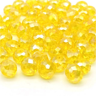 2 3 4 6mm Fațetate Rondelle Austria mărgele de sticlă de cristal pentru realizarea de bijuterii DIY margele distanțare libere cercei brățări consumabile