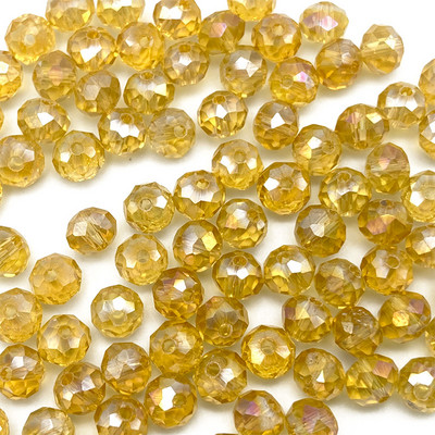 2 3 4 6mm Fațetate Rondelle Austria mărgele de sticlă de cristal pentru realizarea de bijuterii DIY margele distanțare libere cercei brățări consumabile