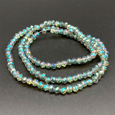 2 3 4 6mm Fațetate Rondelle Austria mărgele de sticlă de cristal pentru realizarea de bijuterii DIY margele distanțare libere cercei brățări consumabile