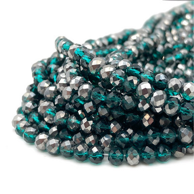 2 3 4 6mm Fațetate Rondelle Austria mărgele de sticlă de cristal pentru realizarea de bijuterii DIY margele distanțare libere cercei brățări consumabile