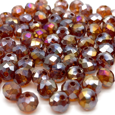 2 3 4 6mm Fațetate Rondelle Austria mărgele de sticlă de cristal pentru realizarea de bijuterii DIY margele distanțare libere cercei brățări consumabile