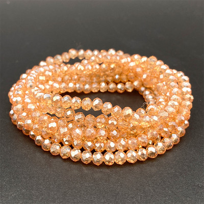 2 3 4 6mm Fațetate Rondelle Austria mărgele de sticlă de cristal pentru realizarea de bijuterii DIY margele distanțare libere cercei brățări consumabile