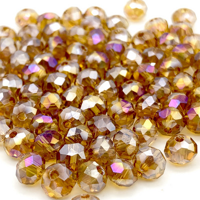 2 3 4 6mm Fațetate Rondelle Austria mărgele de sticlă de cristal pentru realizarea de bijuterii DIY margele distanțare libere cercei brățări consumabile