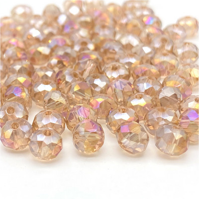 2 3 4 6mm Fațetate Rondelle Austria mărgele de sticlă de cristal pentru realizarea de bijuterii DIY margele distanțare libere cercei brățări consumabile