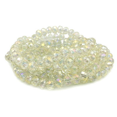 2 3 4 6mm Fațetate Rondelle Austria mărgele de sticlă de cristal pentru realizarea de bijuterii DIY margele distanțare libere cercei brățări consumabile