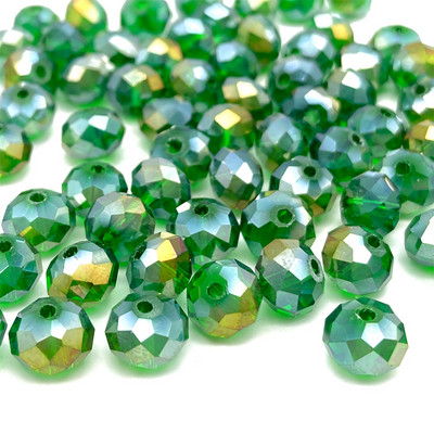 2 3 4 6mm Fațetate Rondelle Austria mărgele de sticlă de cristal pentru realizarea de bijuterii DIY margele distanțare libere cercei brățări consumabile