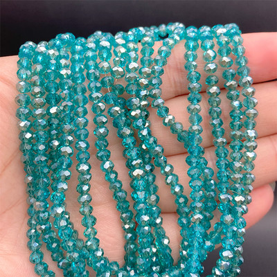 2 3 4 6mm Fațetate Rondelle Austria mărgele de sticlă de cristal pentru realizarea de bijuterii DIY margele distanțare libere cercei brățări consumabile