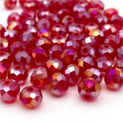 2 3 4 6mm Fațetate Rondelle Austria mărgele de sticlă de cristal pentru realizarea de bijuterii DIY margele distanțare libere cercei brățări consumabile