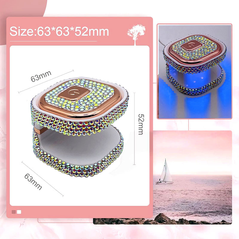 Mini UV LED lampa za nokte Dijamantna gel lampa za nokte Prijenosna USB UV svjetiljka za gelirane nokte Alati za sušenje noktiju Manikura secador