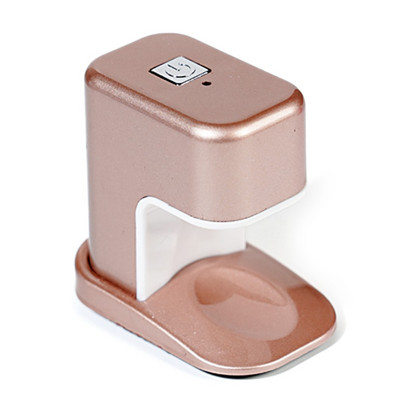 Manikiūro įrankiai Pink Egg Shape Design 30S Greitai džiūstantis kietėjantis šviestuvas, skirtas Gel P E74C