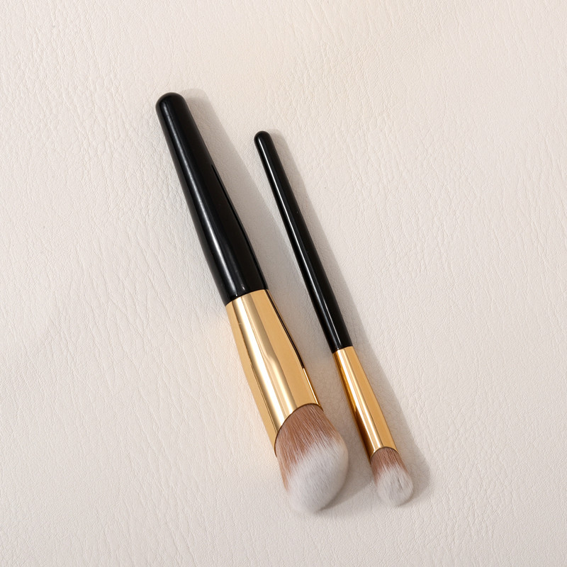 OVW Slanted Head Foundation Highlight Contour Face Cheek Powder Brush Makeup Nano Synthetic Angled Cosmetic Beauty Beauty Brush