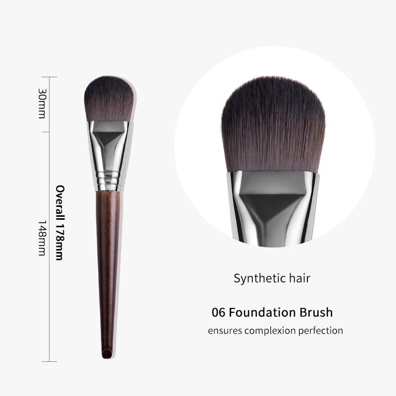 OVW Foundation Brush Brush Professionaalne ilumeigivahend brochas maquillaje profesional pinceaux maquillage