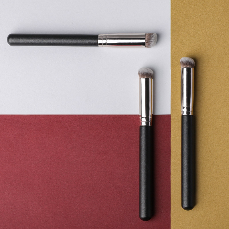 OVW 1kom Četkica za šminku za korektor Mala puna pokrivenost Korektor pod kutom Okrugla četka za šminku Alati za uljepšavanje