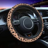Tan Dalmatian Car Steering Wheel Cover 37-38 Dog Dot Animal Auto Steering Wheel Protector Αξεσουάρ τιμονιού σε στυλ αυτοκινήτου
