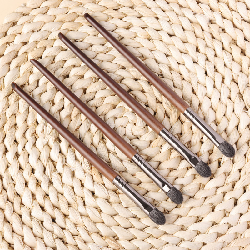 OVW 1 KOM Eye Shadow Blending Kist Flat Shader Brush Goat Sokoho Bristles Brochas de Maquillaje Diffuse Beauty Cosmetics Kits