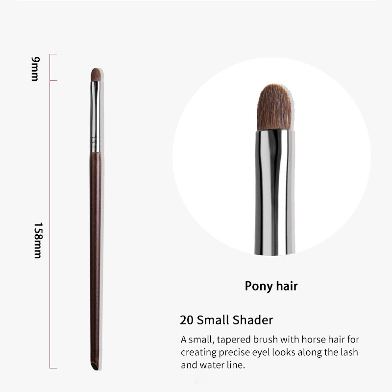 OVW Small Pro Firm Shadow Brush kisti Pony Hair Mini Shader Makeup Beauty Brushes Tool makyaj fircasi 1 vnt pennelli trucco