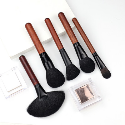 OVW Make Up Brush Cosmetics 1 db Arc szett Natural Hair Professzionális Alapozó Púder Pirosító Kontúr kiemelő Keverés