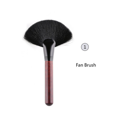 OVW Make Up Brush Cosmetics 1 tk näokomplekt Natural Hair Professional Foundation puuder põsepuna kontuuri esiletõstja segamine