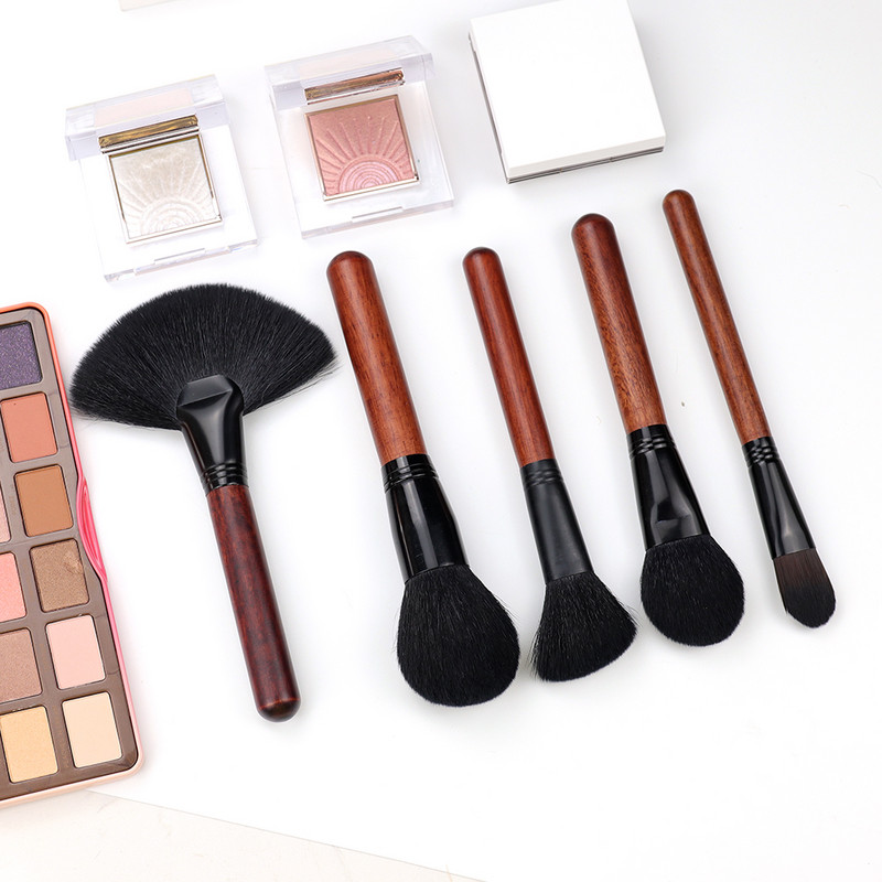 OVW Make Up Brush Cosmetics 1 tk näokomplekt Natural Hair Professional Foundation puuder põsepuna kontuuri esiletõstja segamine