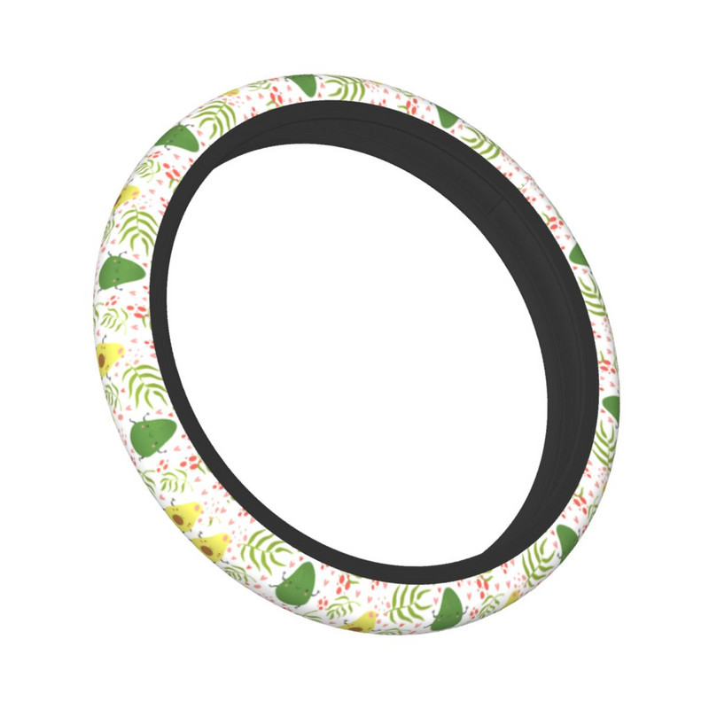 Happy Avocado auto rooliratta kate 37-38 libisemisvastane avokaadosõber Elastische autostiiliga autotarvikud