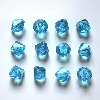 AAA 100 бр. 4 мм двуконусни мъниста от австрийско кристално стъкло за изработка на бижута Направи си сам аксесоари Многоцветни фасетирани дистанционни мъниста на едро
