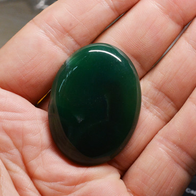 FLTMRH 40mmx30mm Ovalne perle od crvenog ahata Cabochon Flatback Dome Neizbušene perle od prirodnog kamena za DIY Pandandt Naušnice Prsten Zlatar