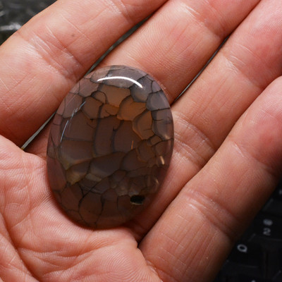 FLTMRH 40mmx30mm Ovalne perle od crvenog ahata Cabochon Flatback Dome Neizbušene perle od prirodnog kamena za DIY Pandandt Naušnice Prsten Zlatar