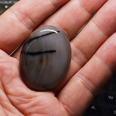 FLTMRH 40mmx30mm Ovalne perle od crvenog ahata Cabochon Flatback Dome Neizbušene perle od prirodnog kamena za DIY Pandandt Naušnice Prsten Zlatar