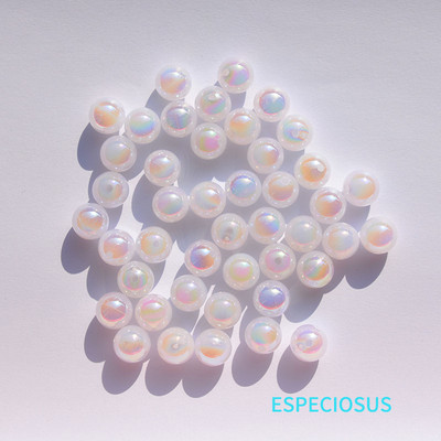 bevonatos bézs színű kerek akril gyöngyök 6/8/10 mm gyöngy utánzat laza gyöngyök karkötőkészítő részleg barkácsolás ékszer kiegészítők