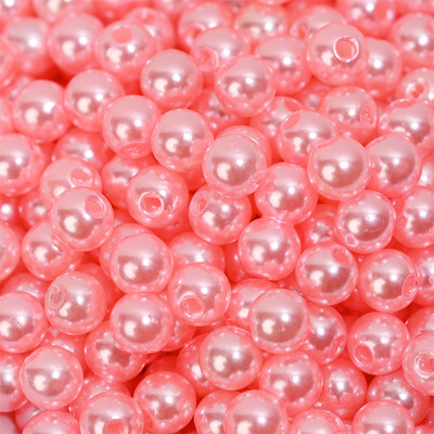 3 4 5 6 8 10 mm akrüül-ABS-imitatsioonist pärlihelmed ümmargused mitmevärvilised lahtised helmed isetegemiseks väljalõigete albumi kaunistamiseks käsitööks.