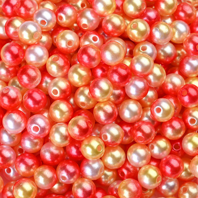 3 4 5 6 8 10 mm akrüül-ABS-imitatsioonist pärlihelmed ümmargused mitmevärvilised lahtised helmed isetegemiseks väljalõigete albumi kaunistamiseks käsitööks.